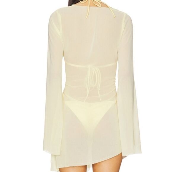 Bananhot yellow Swim Cover-Up - Picture 3 of 7